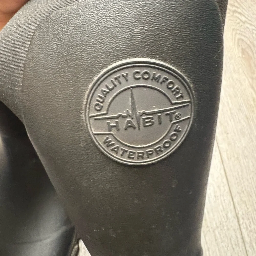 Habit waterproof Black Tall Rubber Boots - Picture 2 of 13